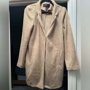 Vero Moda Women’s Light BrownWool-Blend Coat